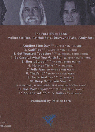 The Ford Blues Band : Another Fine Day (CD, Album)