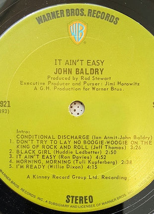 Long John Baldry : It Ain't Easy (LP, Album, San)