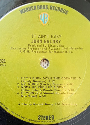 Long John Baldry : It Ain't Easy (LP, Album, San)