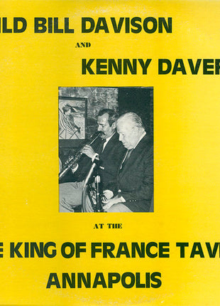 Wild Bill Davison, Kenny Davern : At The King Of France Tavern Annapolis (LP, Album)