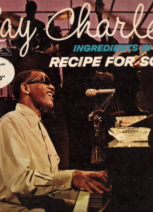 Ray Charles : Ingredients In A Recipe For Soul (LP, Album, Mono)