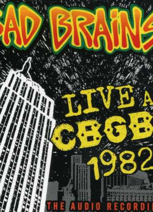 the album cover for Bad Brains - Live CBGB 1982