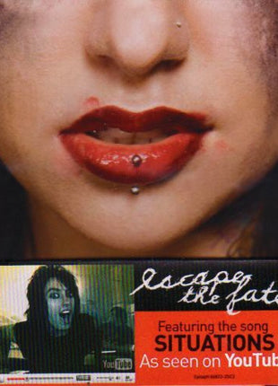 the album cover for Escape The Fate - Dying Is Your Latest Fashion