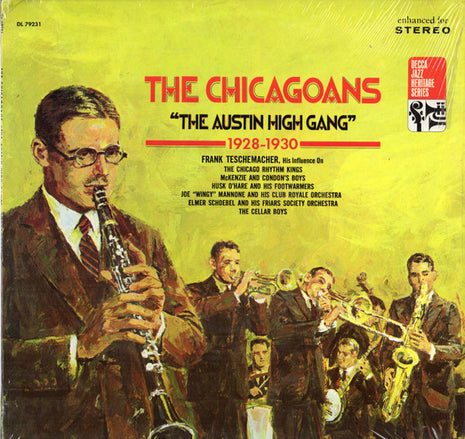 Various : The Chicagoans - "The Austin High Gang" 1928 - 1930 (LP, Comp)