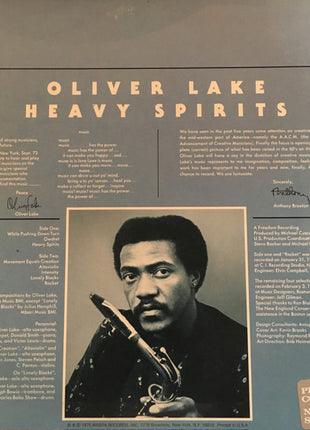 Oliver Lake : Heavy Spirits (LP, Album, Promo)