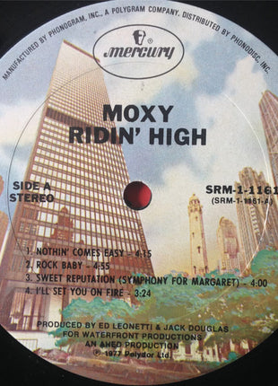 Moxy (2) : Ridin' High (LP, Album, Ter)