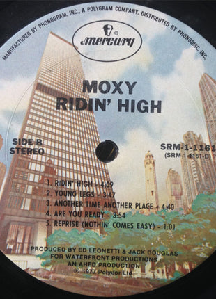 Moxy (2) : Ridin' High (LP, Album, Ter)