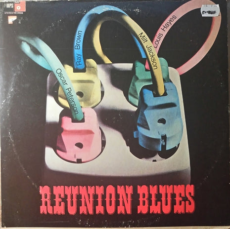 Oscar Peterson / Milt Jackson / Ray Brown / Louis Hayes : Reunion Blues (LP, Club)