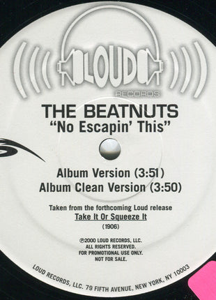 The Beatnuts : No Escapin' This (12", Promo)