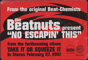 The Beatnuts : No Escapin' This (12", Promo)