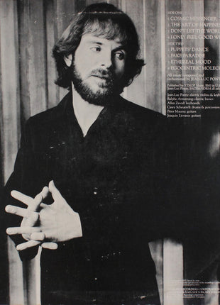 Jean-Luc Ponty : Cosmic Messenger (LP, Album, PR )
