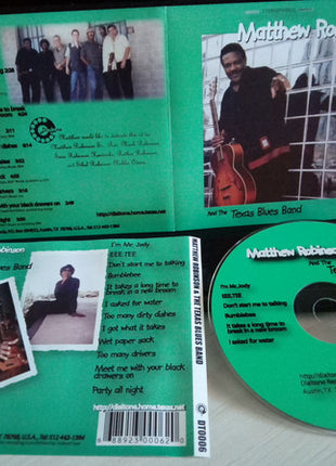Matthew Robinson (3) And The Texas Blues Band : Matthew Robinson And The Texas Blues Band  (CD, Album)
