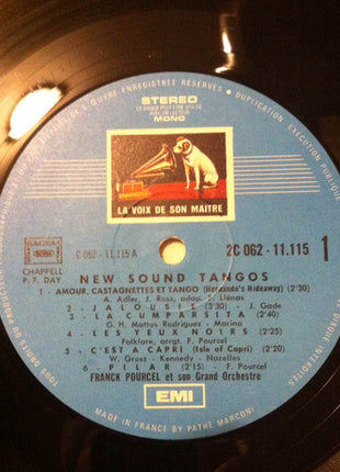 Franck Pourcel Et Son Grand Orchestre : New Sound Tangos (LP, Album)