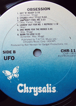 UFO (5) : Obsession (LP, Album, Ter)