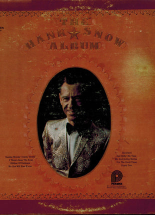 Hank Snow : The Hank Snow Album (LP, Album, RE)