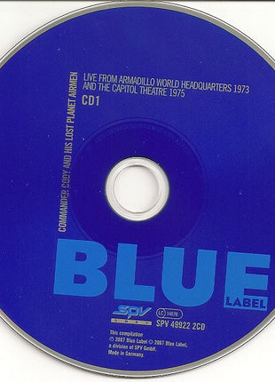 Commander Cody And His Lost Planet Airmen : Live From Armadillo World Headquarters 1973 And The Capitol Theatre 1975 (2xCD, Album)