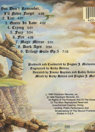 Yngwie J. Malmsteen* : Trilogy (CD, Album)