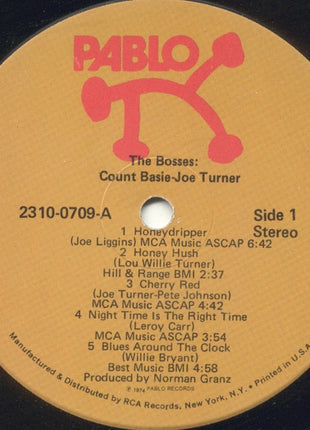 Count Basie / Joe Turner* : The Bosses (LP, Album)