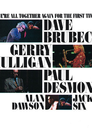 Dave Brubeck : We're All Together Again For The First Time (LP, Album, PRC)