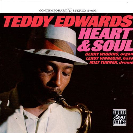 Teddy Edwards : Heart & Soul (CD, Album, RE, RM)