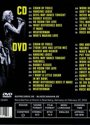 Ina Forsman, Layla Zoe, Tasha Taylor : Blues Caravan 2016 (CD, Album + DVD-V, NTSC)