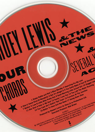 Huey Lewis & The News : Four Chords & Several Years Ago (CD, Album)