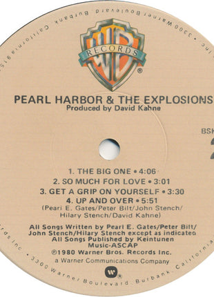 Pearl Harbor And The Explosions : Pearl Harbor And The Explosions (LP, Album, Jac)