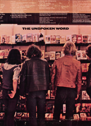 The Unspoken Word : The Unspoken Word (LP, Album, Promo)