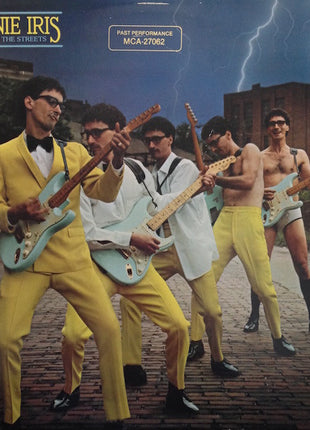 Donnie Iris : Back On The Streets (LP, Album, Pin)