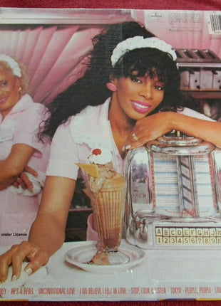 Donna Summer : She Works Hard For The Money (LP, Album, Club)