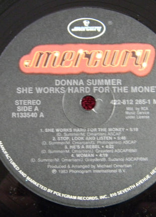 Donna Summer : She Works Hard For The Money (LP, Album, Club)