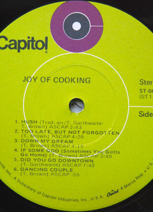 Joy Of Cooking : Joy Of Cooking (LP, Album, Jac)
