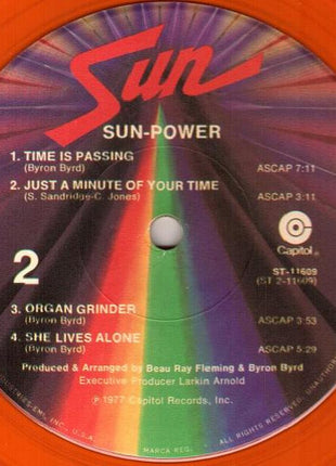 Sun (7) : Sun-Power (LP, Album, Ora)