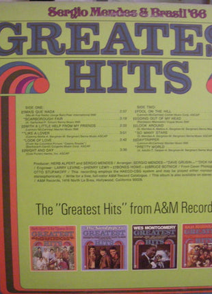 Sérgio Mendes & Brasil '66 : Greatest Hits (LP, Comp)