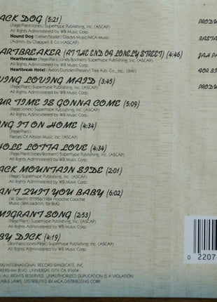 Dread Zeppelin : Un-Led-Ed (CD, Album, RE)