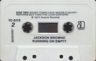 Jackson Browne : Running On Empty (Cass, Album, RE)