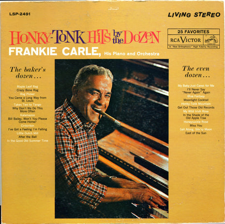 Frankie Carle And His Orchestra : Honky-Tonk Hits By The Dozen (LP, Album)