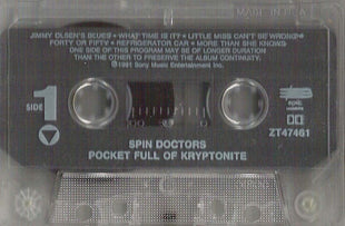 Spin Doctors : Pocket Full Of Kryptonite (Cass, Album, Cle)