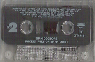 Spin Doctors : Pocket Full Of Kryptonite (Cass, Album, Cle)