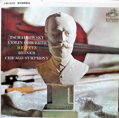 Tschaikowsky* - Heifetz*, Reiner*, Chicago Symphony* : Violin Concerto (LP, Album, RP)