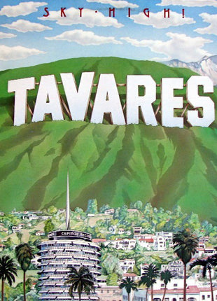 Tavares : Sky-High! (LP, Album, Win)