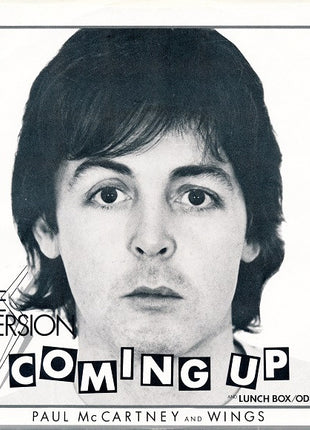 Paul McCartney : Coming Up (7", Styrene, Pit)