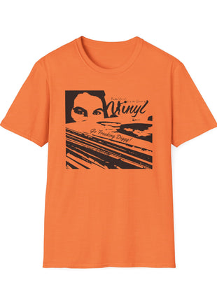 Go Freaking Diggg! T-Shirt | Retro Music Graphics, Monochrome Art