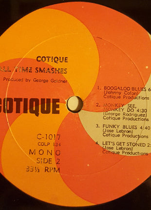 Various : Cotique All-Time Smashes  (LP, Comp, Mono)