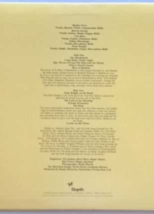 Steeleye Span : Please To See The King (LP, Album, RE, Mis)