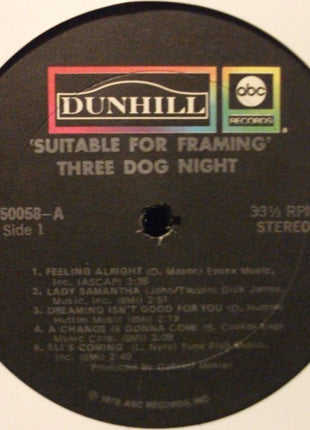 Three Dog Night : Suitable For Framing (LP, Album, Club, RE, Gat)