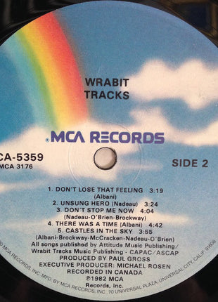 Wrabit : Tracks (LP, Album, Glo)