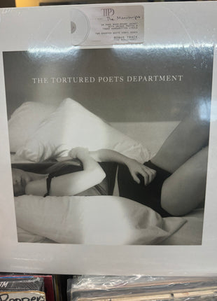 Taylor Swift, Tortured Poets Departure Ghost White Manuscript LP