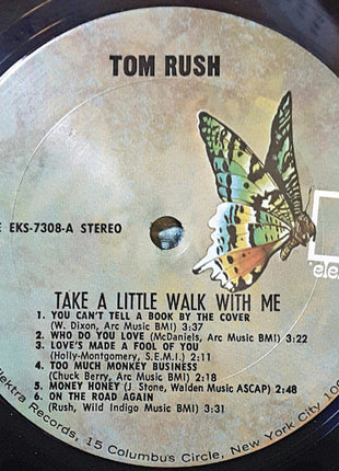 Tom Rush : Take A Little Walk With Me (LP, Album)