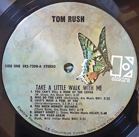 Tom Rush : Take A Little Walk With Me (LP, Album)